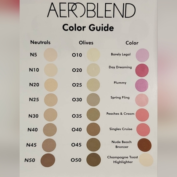 Aeroblend Airbrush Makeup Personal Starter Kit - Picture 11 of 15